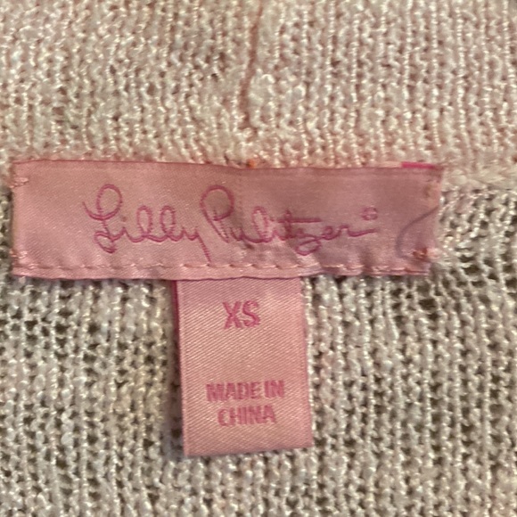 Lily Pulitzer Moore open front knit cardigan xs - Picture 3 of 6